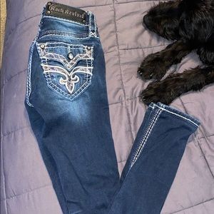 Size 23 Rock Revival skinny jeans